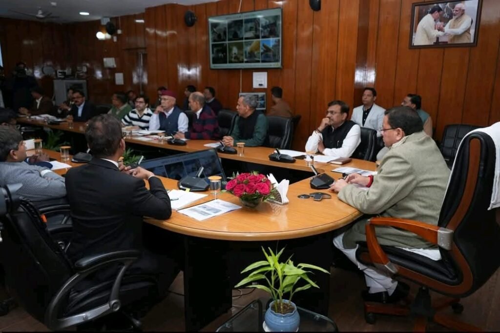मुख्यमंत्री धामी ने ऋषिकेश-कर्णप्रयाग रेल परियोजना एवं टनकपुर-बागेश्वर रेललाइन की प्रगति के संबंध में अधिकारियों की ली बैठक 